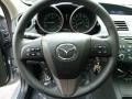 Black 2012 Mazda MAZDA3 s Touring 5 Door Steering Wheel
