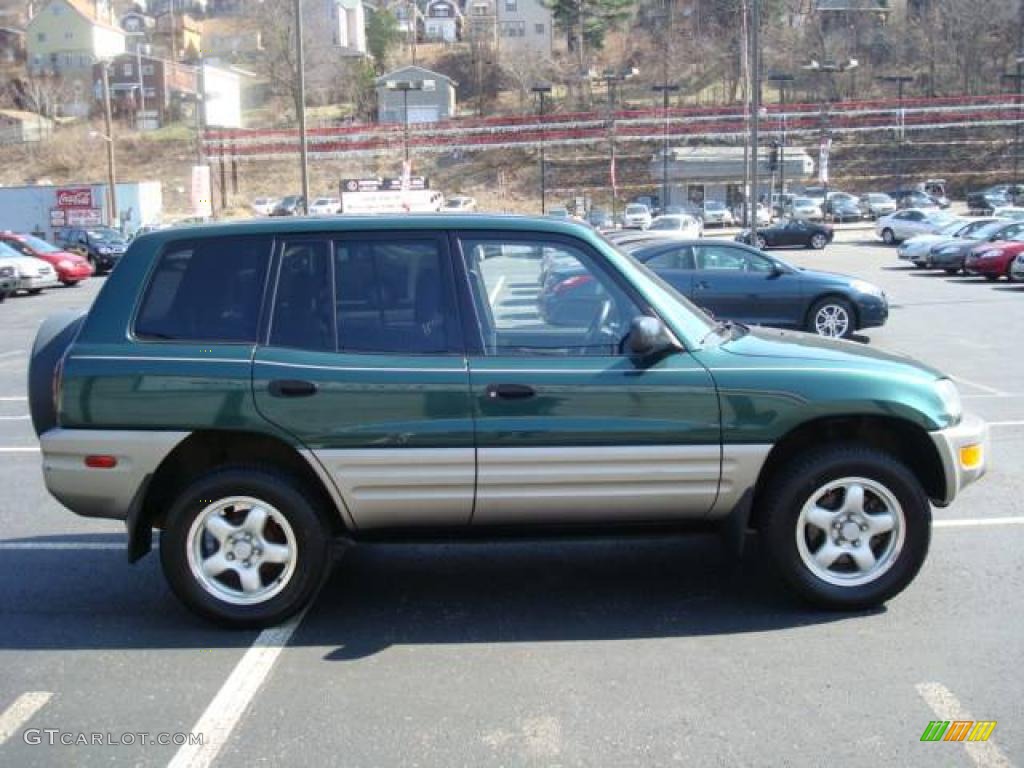 1998 RAV4 4WD - Dark Green Pearl Metallic / Dark Gray photo #5