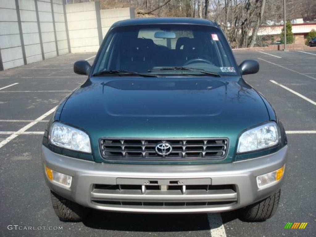 1998 RAV4 4WD - Dark Green Pearl Metallic / Dark Gray photo #7