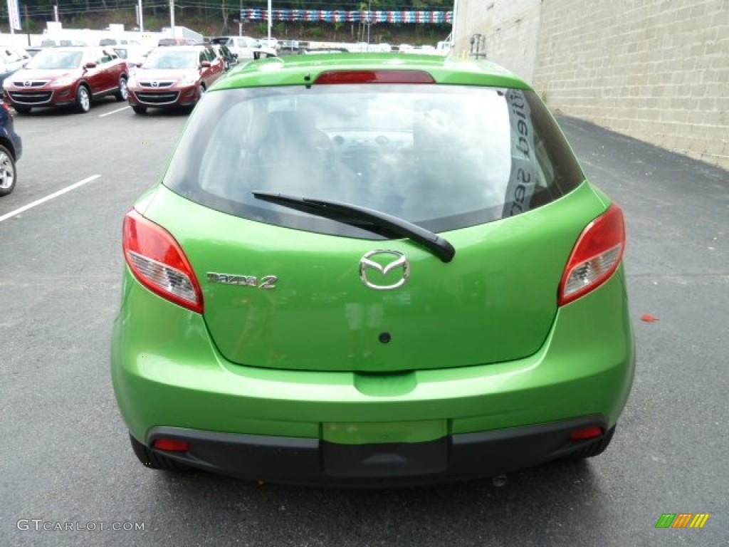 Spirited Green Metallic 2011 Mazda MAZDA2 Sport Exterior Photo #54464130