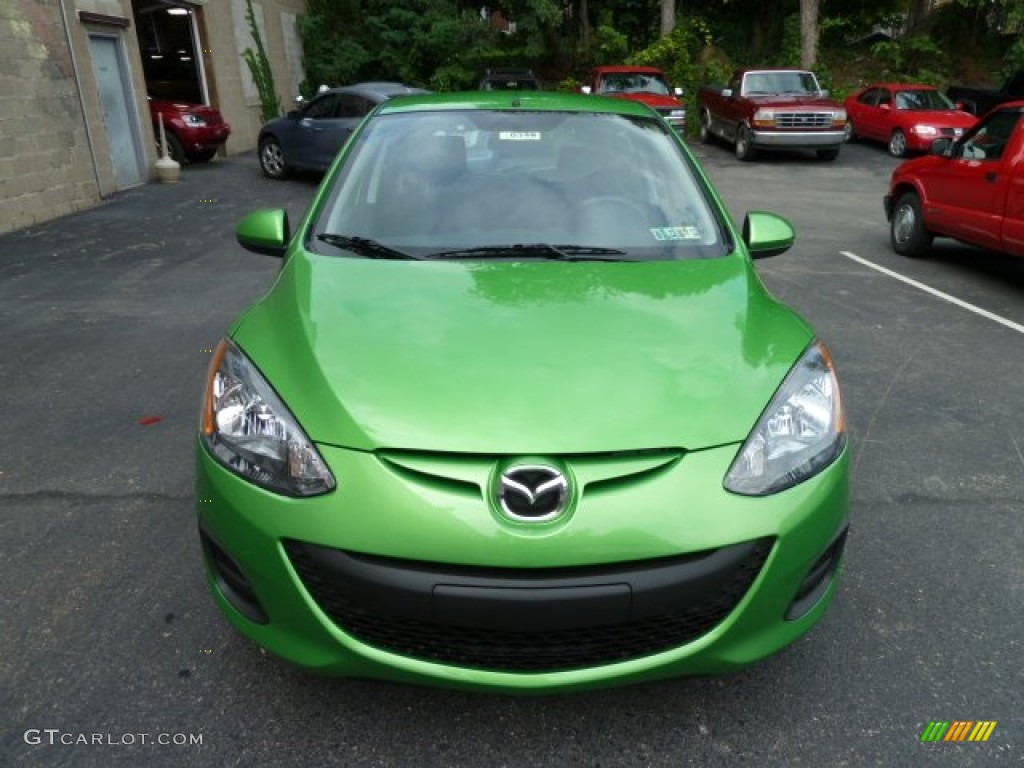 Spirited Green Metallic 2011 Mazda MAZDA2 Sport Exterior Photo #54464172