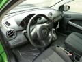  2011 MAZDA2 Black Interior 