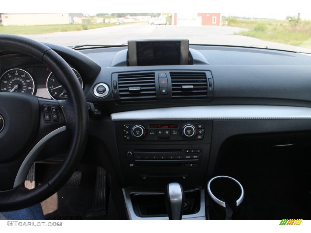 2008 1 Series 135i Coupe - Black Sapphire Metallic / Black photo #5