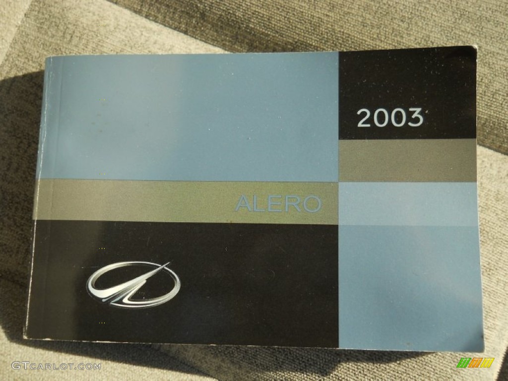 2003 Oldsmobile Alero GL Sedan Books/Manuals Photos