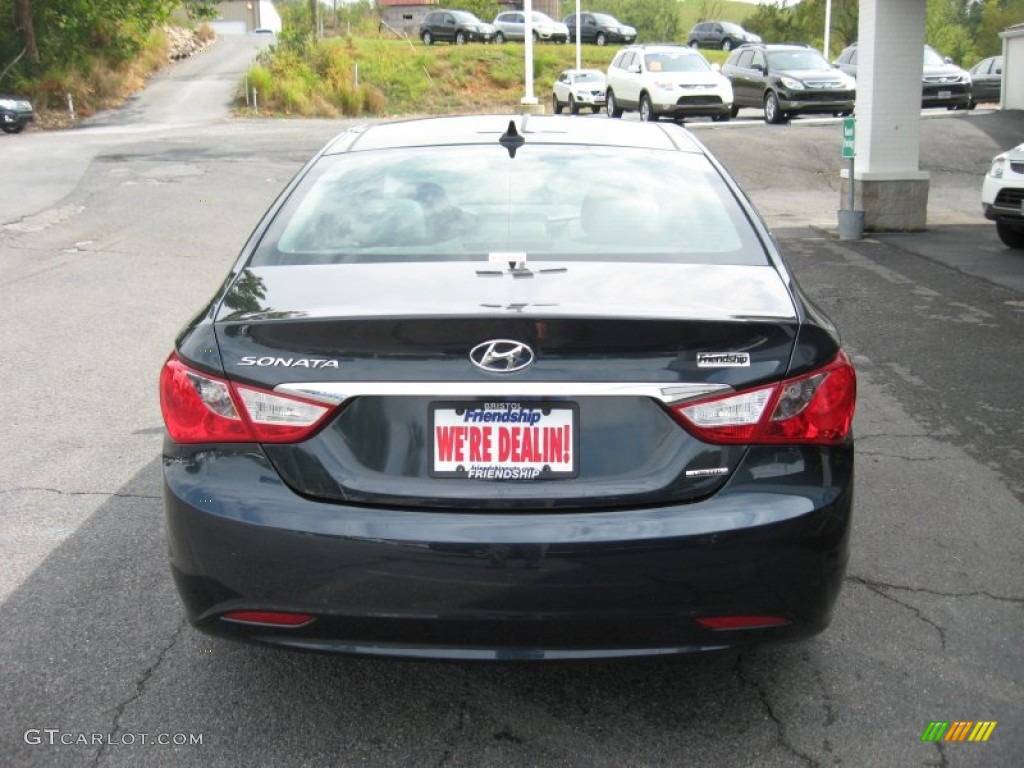 2012 Sonata Limited - Pacific Blue Pearl / Gray photo #7