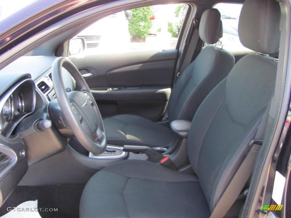 Black Interior 2011 Chrysler 200 LX Photo #54465280