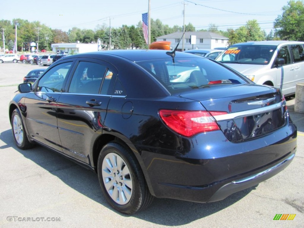 Blackberry Pearl 2011 Chrysler 200 LX Exterior Photo #54465324