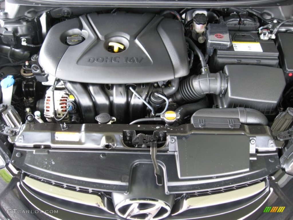 2012 Hyundai Elantra Limited 2.0 Liter DOHC 16-Valve D-CVVT 4 Cylinder Engine Photo #54465486