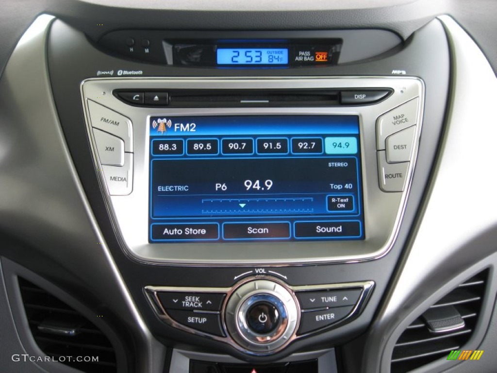 2012 Hyundai Elantra Limited Controls Photo #54465621