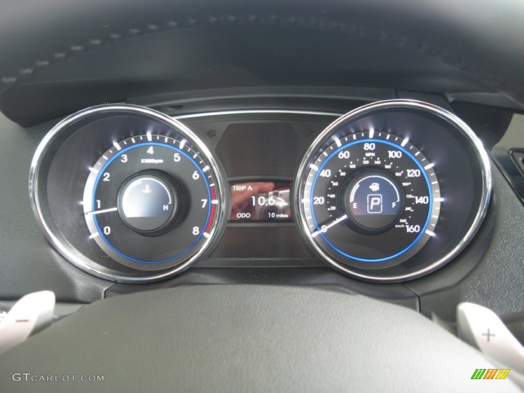2012 Hyundai Sonata Limited 2.0T Gauges Photo #54466168