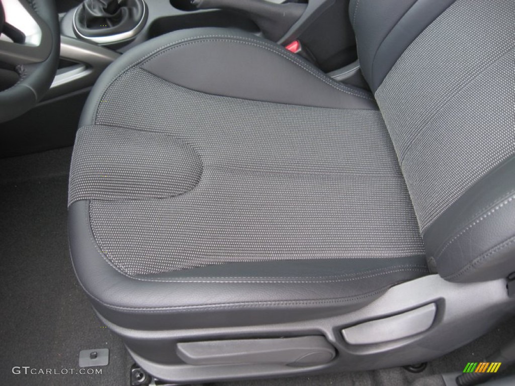 Black Interior 2012 Hyundai Veloster Standard Veloster Model Photo #54466815