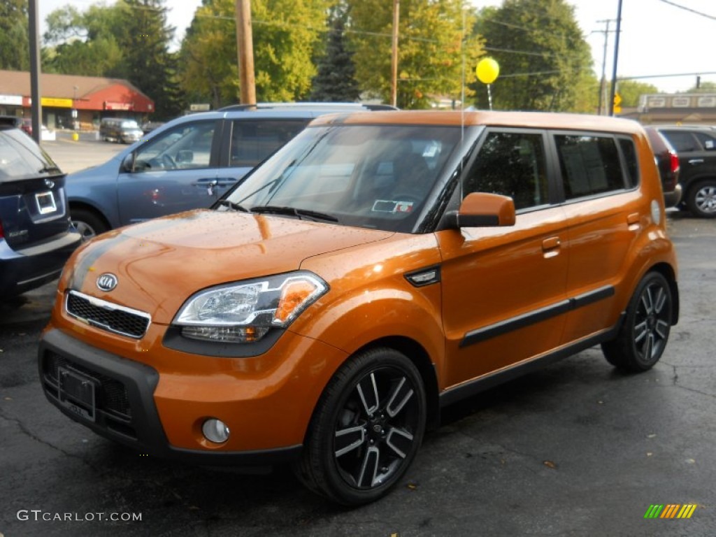 Ignition Orange Kia Soul