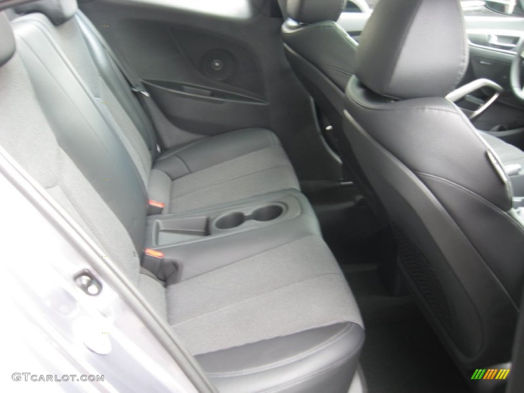 Black Interior 2012 Hyundai Veloster Standard Veloster Model Photo #54466869