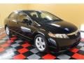 Crystal Black Pearl - Civic LX-S Sedan Photo No. 1