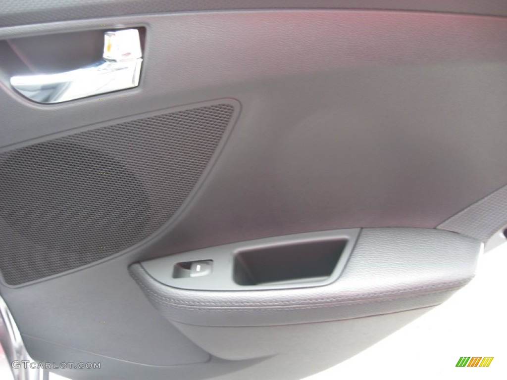 2012 Hyundai Veloster Standard Veloster Model Black Door Panel Photo #54466887