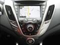 2012 Hyundai Veloster Black Interior Navigation Photo