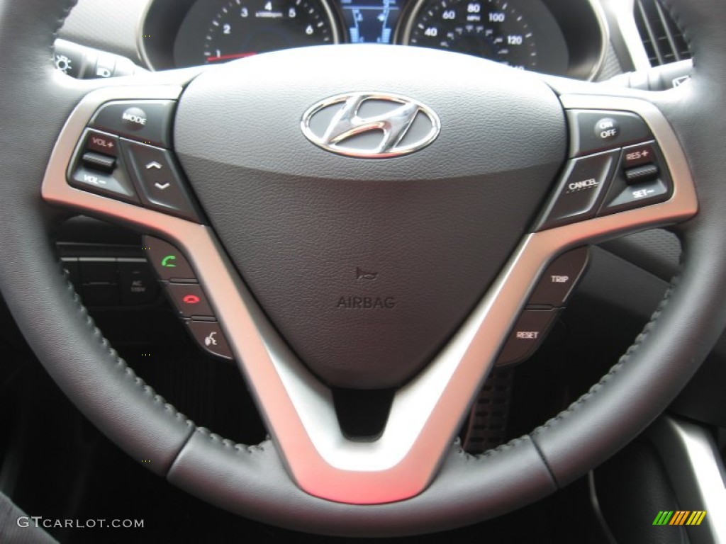 2012 Hyundai Veloster Standard Veloster Model Controls Photo #54466920