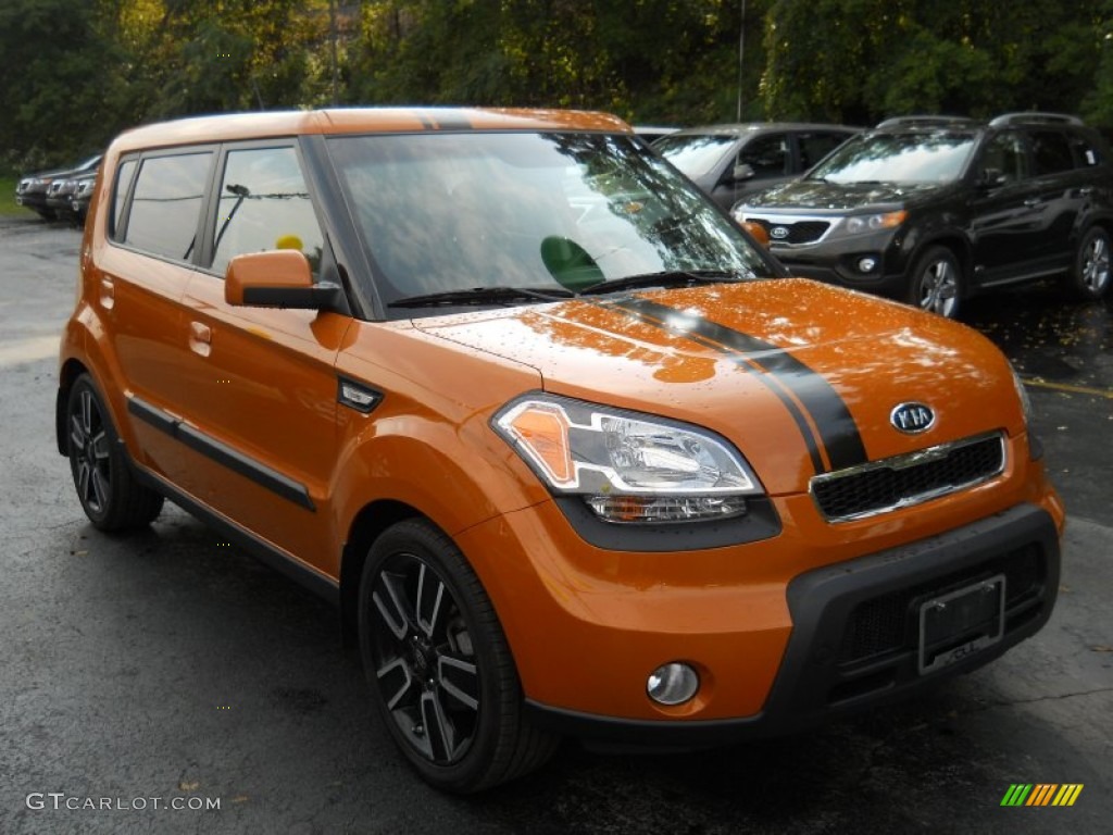 Ignition Orange 2010 Kia Soul Ignition Special Edition Exterior Photo #54466989