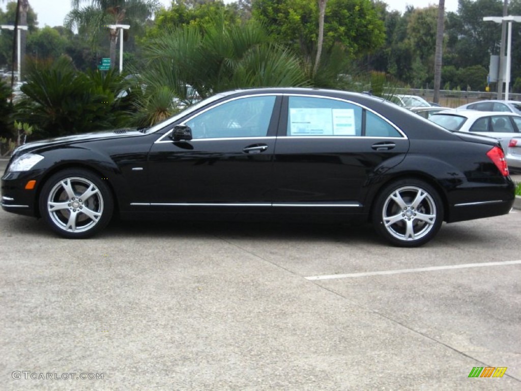 Black 2012 Mercedes-Benz S 350 BlueTEC 4Matic Exterior Photo #54467112