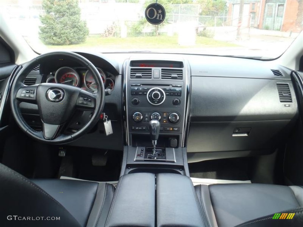 2010 Mazda CX-9 Touring AWD Black Dashboard Photo #54467140