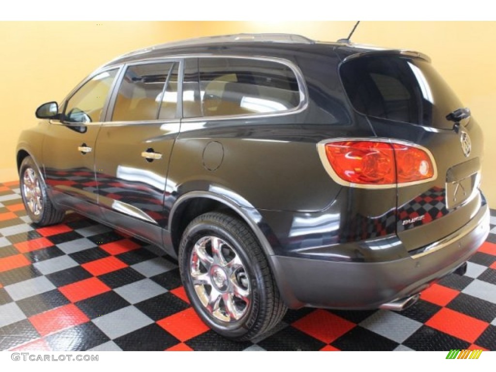 2010 Enclave CXL AWD - Carbon Black Metallic / Ebony/Ebony photo #3