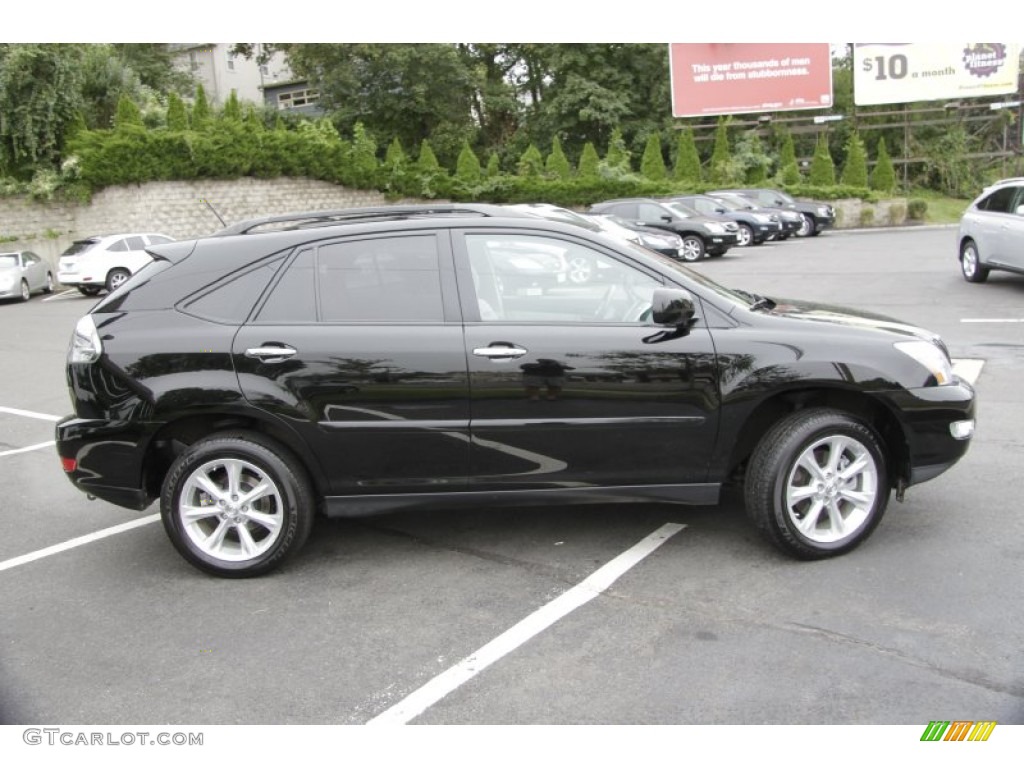 2009 RX 350 AWD - Obsidian Black / Light Gray photo #4