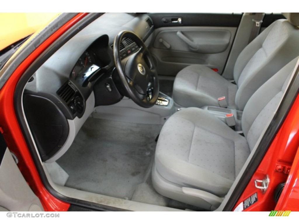 Gray Interior 2000 Volkswagen Jetta GL Sedan Photo #54468248