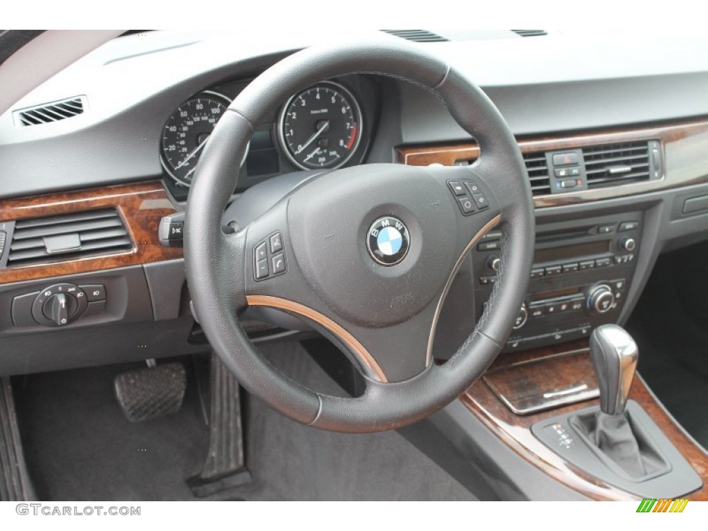 2008 3 Series 335xi Coupe - Black Sapphire Metallic / Saddle Brown/Black photo #5