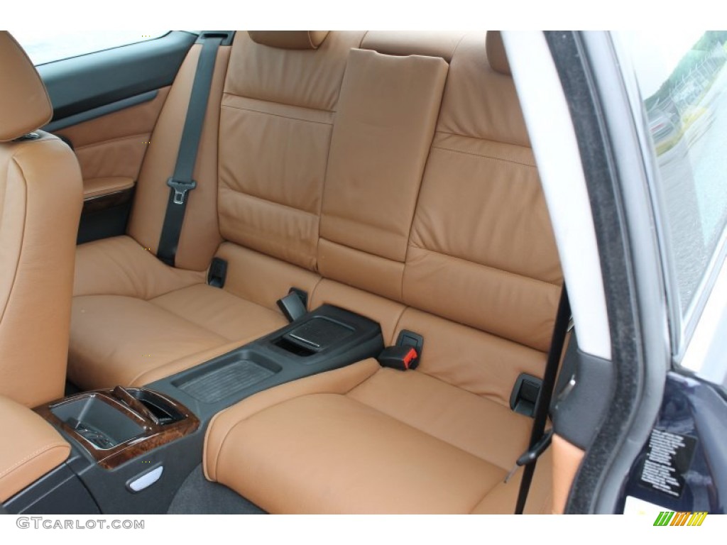 2008 3 Series 335xi Coupe - Black Sapphire Metallic / Saddle Brown/Black photo #12