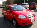 2010 Victory Red Chevrolet Aveo LT Sedan  photo #14