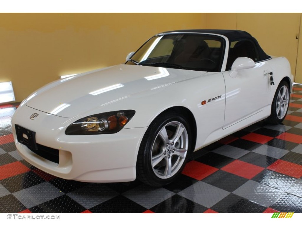2008 S2000 Roadster - Grand Prix White / Red photo #1