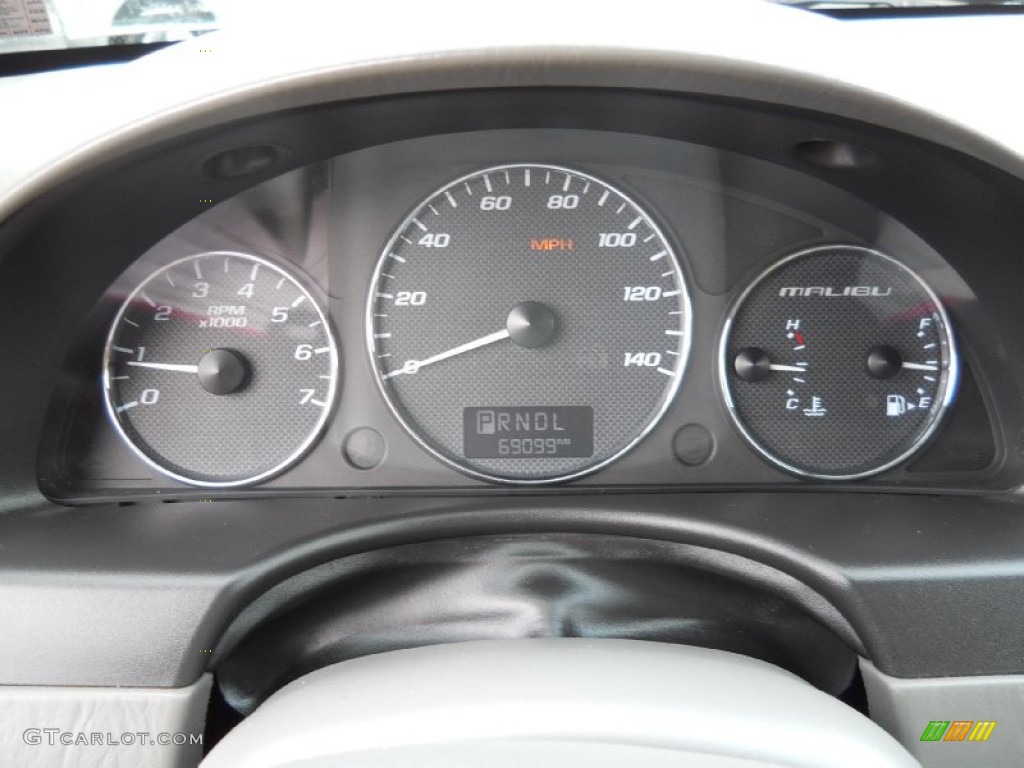 2006 Malibu LS Sedan - Black / Titanium Gray photo #11