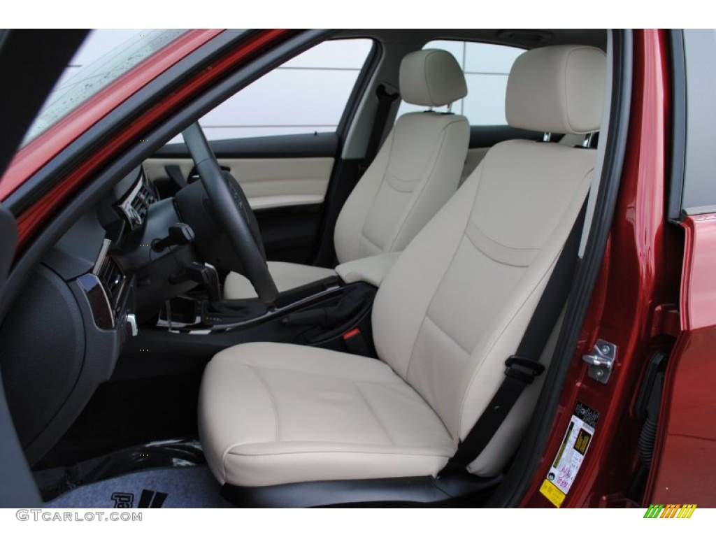 2011 3 Series 328i xDrive Sedan - Vermillion Red Metallic / Oyster/Black Dakota Leather photo #11