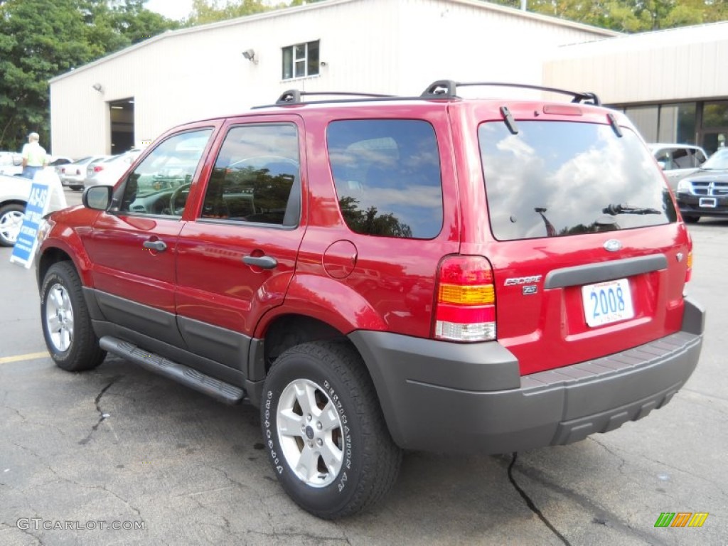 2006 Escape XLT V6 4WD - Redfire Metallic / Medium/Dark Flint photo #16