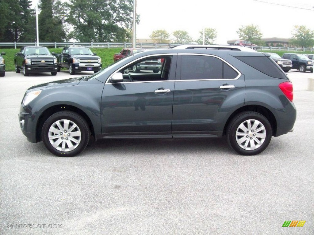 Cyber Gray Metallic 2011 Chevrolet Equinox LTZ AWD Exterior Photo #54470895