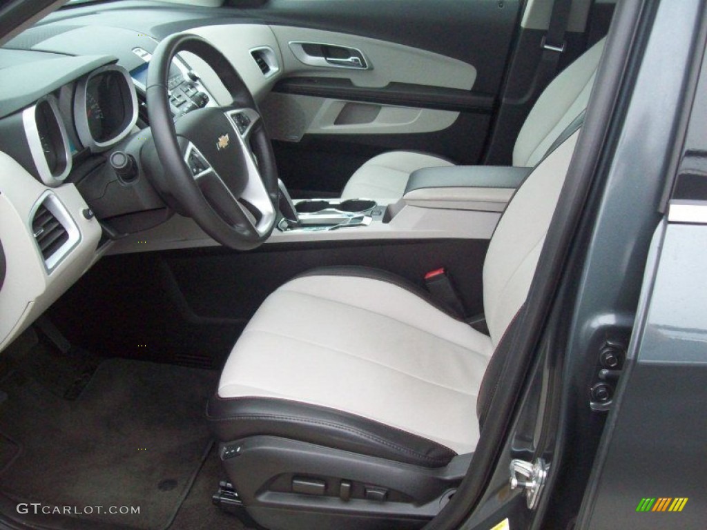 Light Titanium/Jet Black Interior 2011 Chevrolet Equinox LTZ AWD Photo #54470949
