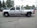 Silver Ice Metallic 2012 Chevrolet Silverado 3500HD LT Crew Cab 4x4 Dually Exterior