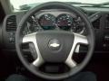 Ebony 2012 Chevrolet Silverado 3500HD LT Crew Cab 4x4 Dually Steering Wheel