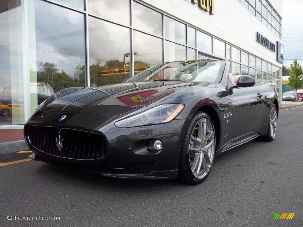 Grigio Granito (Dark Grey) 2012 Maserati GranTurismo Convertible GranCabrio Sport Exterior Photo #54471477