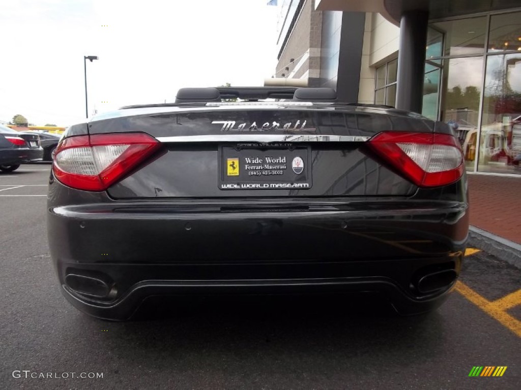 2012 GranTurismo Convertible GranCabrio Sport - Grigio Granito (Dark Grey) / Pearl Beige photo #7