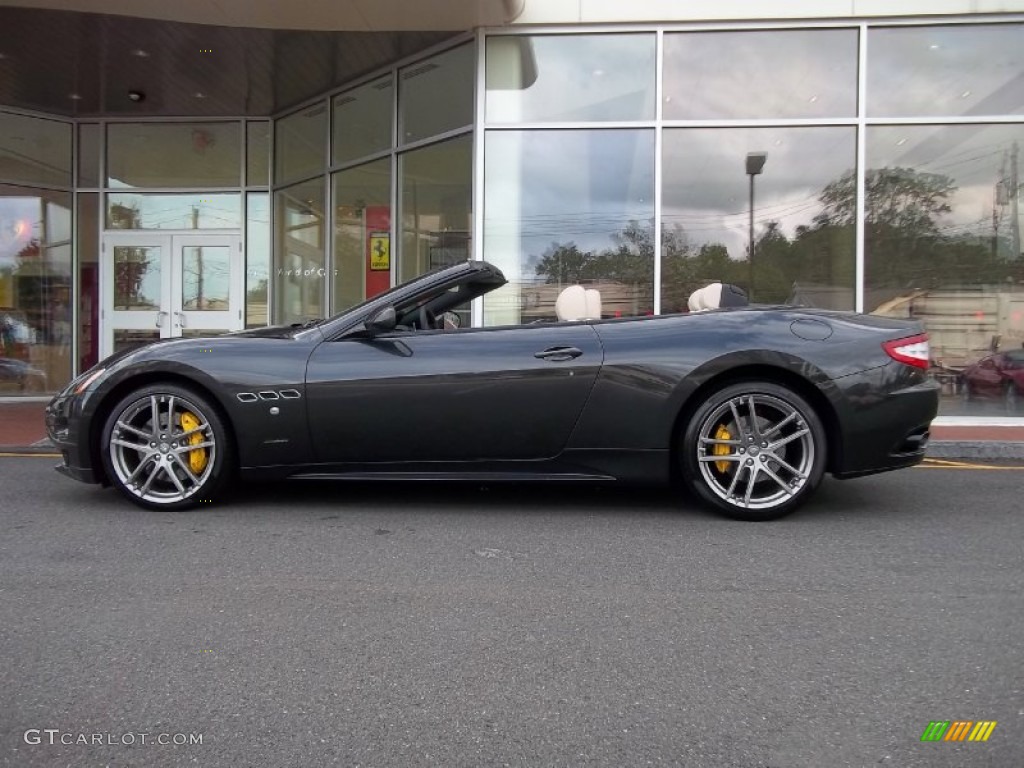 Grigio Granito (Dark Grey) 2012 Maserati GranTurismo Convertible GranCabrio Sport Exterior Photo #54471552