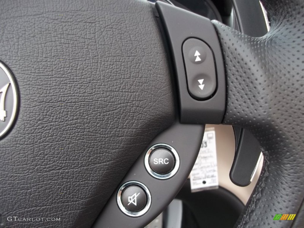 2012 Maserati GranTurismo Convertible GranCabrio Sport Controls Photo #54471675