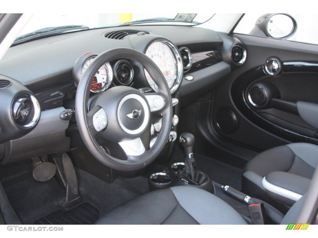 2010 Cooper Hardtop - British Racing Green Metallic / Grey/Carbon Black photo #10