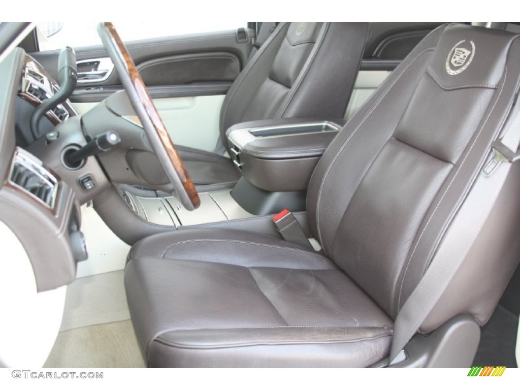 Cocoa/Light Linen Interior 2010 Cadillac Escalade ESV Platinum Photo #54472794