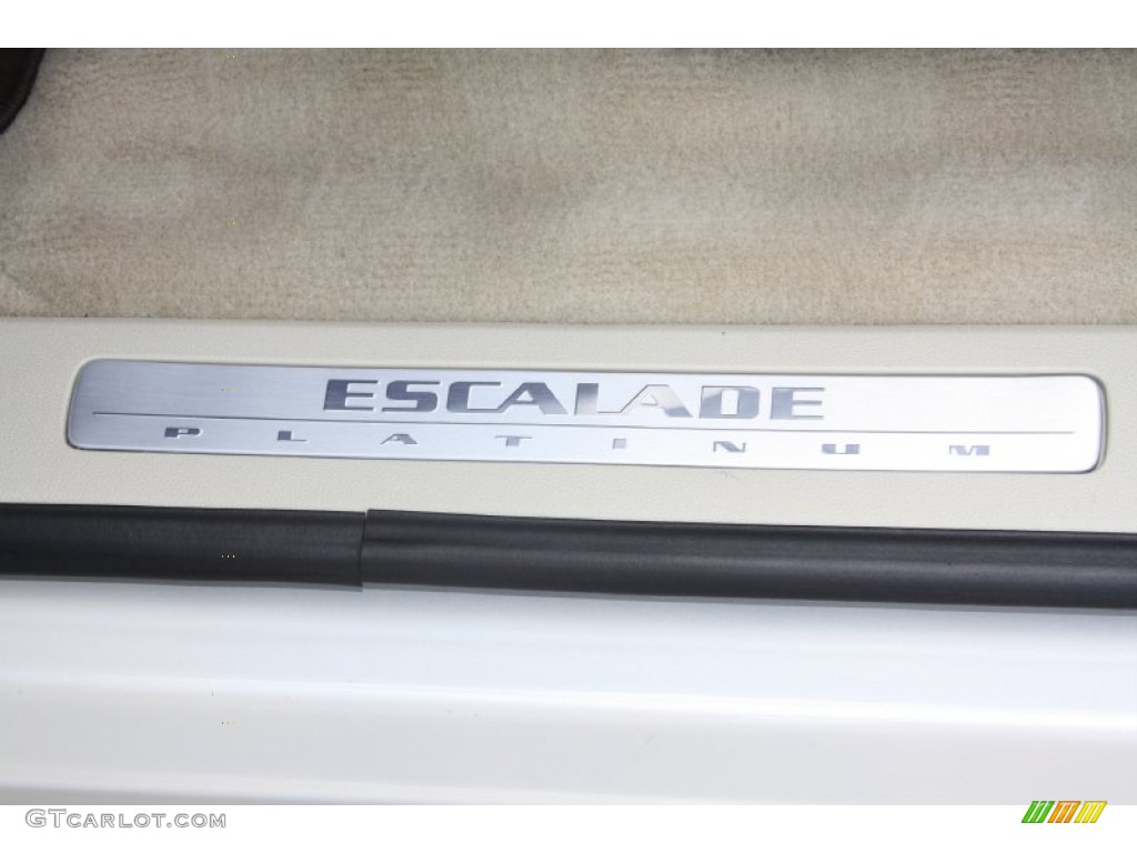 2010 Escalade ESV Platinum - White Diamond / Cocoa/Light Linen photo #32