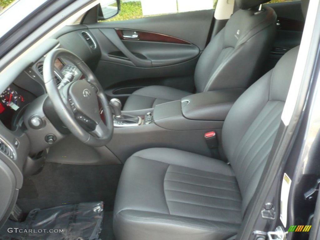 Graphite Interior 2010 Infiniti EX 35 Journey AWD Photo #54473637