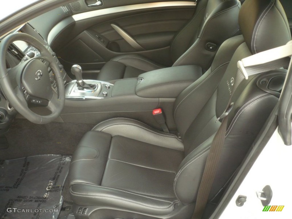 Graphite Interior 2011 Infiniti G 37 S Sport Coupe Photo #54473907