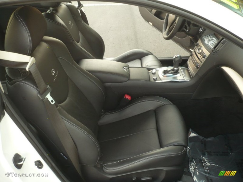 Graphite Interior 2011 Infiniti G 37 S Sport Coupe Photo #54473961
