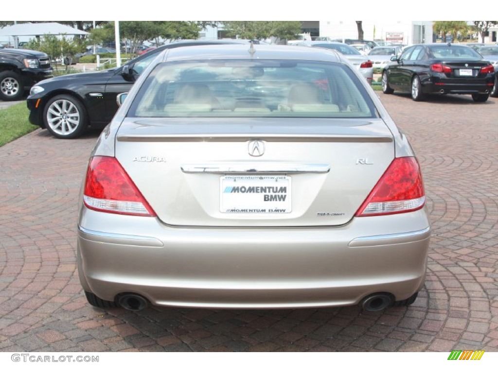 2006 RL 3.5 AWD Sedan - Desert Mist Metallic / Taupe photo #10