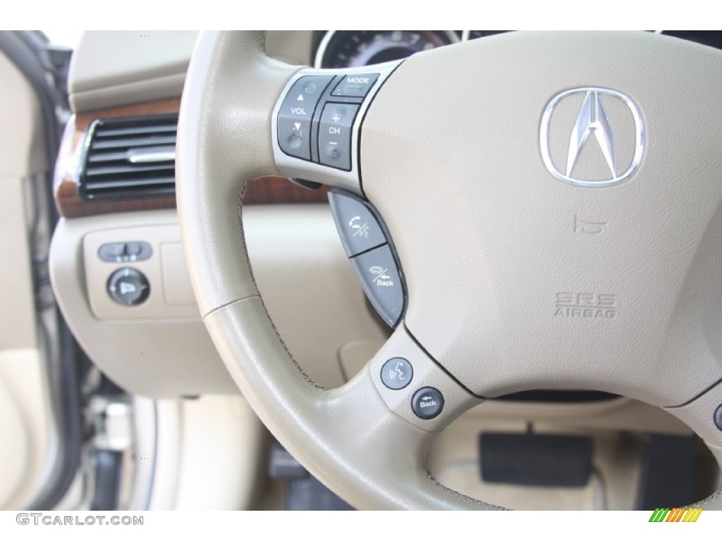 2006 RL 3.5 AWD Sedan - Desert Mist Metallic / Taupe photo #44